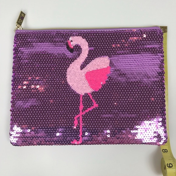 Tarte Cosmetics Sequin Makeup Bag BRAND NEW - Picture 5 of 5